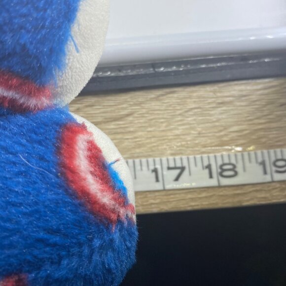 Build-A-Bear Captain America Shield Pattern Marvel Avengers Teddy Bear Plush - Picture 9 of 10